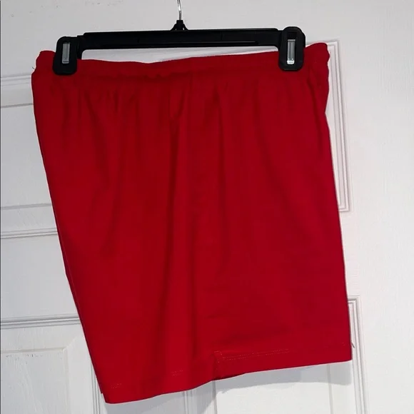 Nike Women's Red Athletic Shorts - Picture 7 of 7